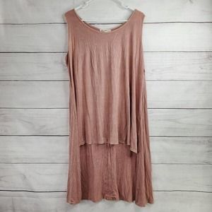 Indigo Thread Hi Low Boho Blouse